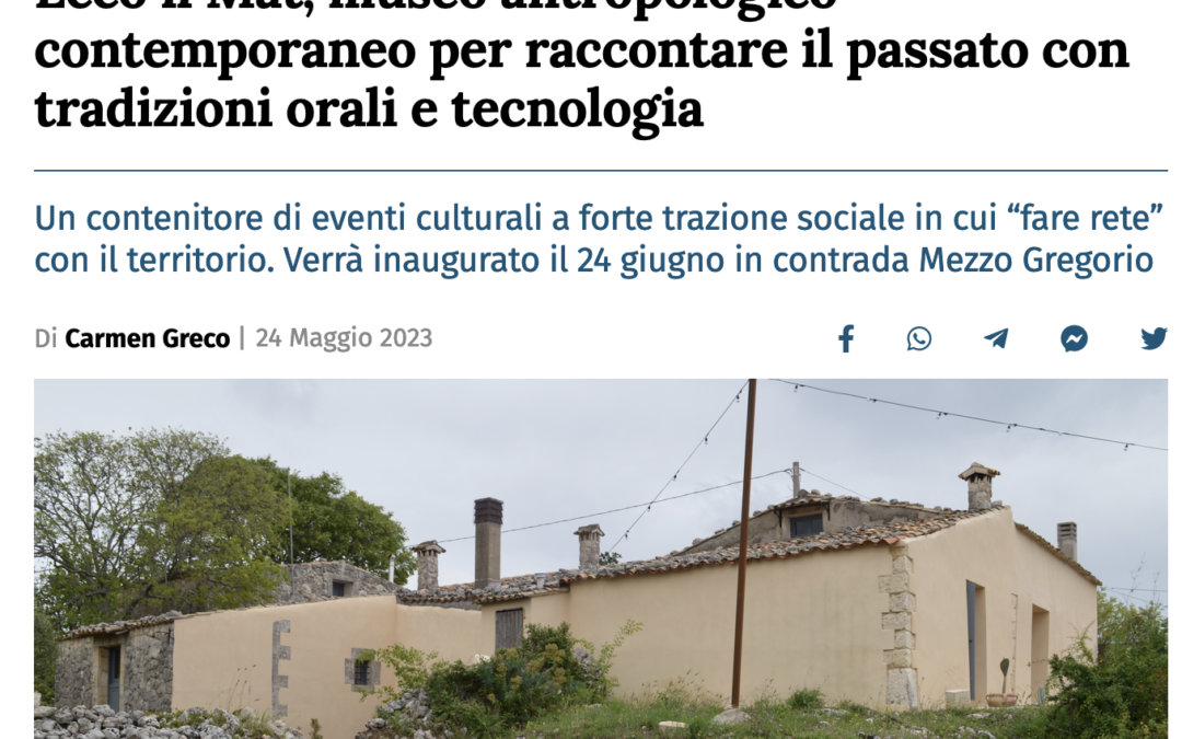 La Sicilia parla di noi